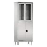 Шкаф медицинский МЕГИ МСК-5647.12 (ШМ-02) нерж.сталь